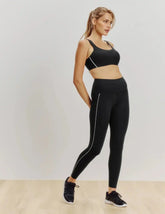 HiTouch™️ High Rise Legging - Piping - Last Call