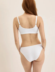 Cotton Rib Scoop Bralette - Last Call