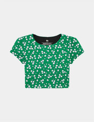 Teen High Tide Cropped Swim Top