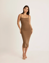 SculptRibâ„¢ Cotton Cami Dress