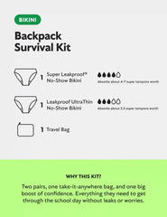 Teen Backpack Survival Kit - Bikini