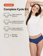 Teen Complete Cycle Kit - Boyshort