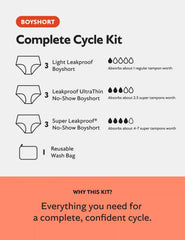 Teen Complete Cycle Kit - Boyshort