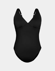 Leakproof Deep V One Piece Swimsuit - Long Torso