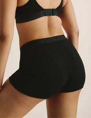 Leakproof Logo Modal Rib Boxer Brief - Last Call