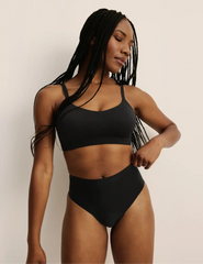 Light Leakproof No-Show High Rise Thong