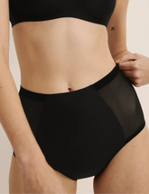 Light Leakproof No-Show Mesh High Rise - Last Call