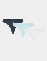 Light Leakproof No-Show Thong 3-Pack - Last Call