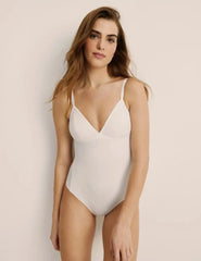 Mesh Deep V Bodysuit