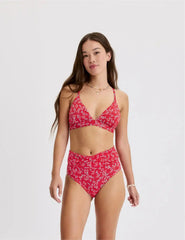 Teen Period Swim Twist High Rise Bikini Bottom - Last Call