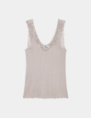 Pointelle Lace Tank