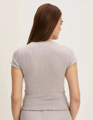 Pointelle T-Shirt
