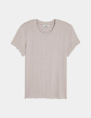Pointelle T-Shirt