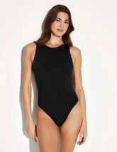 Sculpt High Neck One Piece Swimsuit