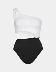 Sculpt One Shoulder One Piece Swimsuit