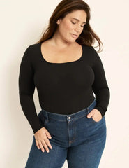 SculptRib™ Cotton Bodysuit