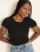 SculptRibâ„¢ Cotton T-Shirt