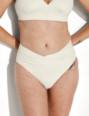 Sculpt Ruched Bikini Swim Bottom