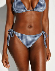 Seersucker Sculpt String Bikini Bottom