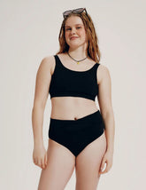 Teen Period Swim Twist High Rise Bikini Bottom - Last Call