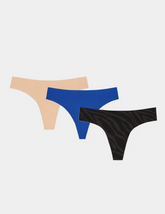 Light Leakproof No-Show Thong 3-Pack - Last Call