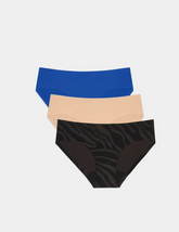 Light Leakproof No-Show Bikini 3-Pack - Last Call