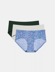 Light Leakproof No-Show Boyshort 3-Pack