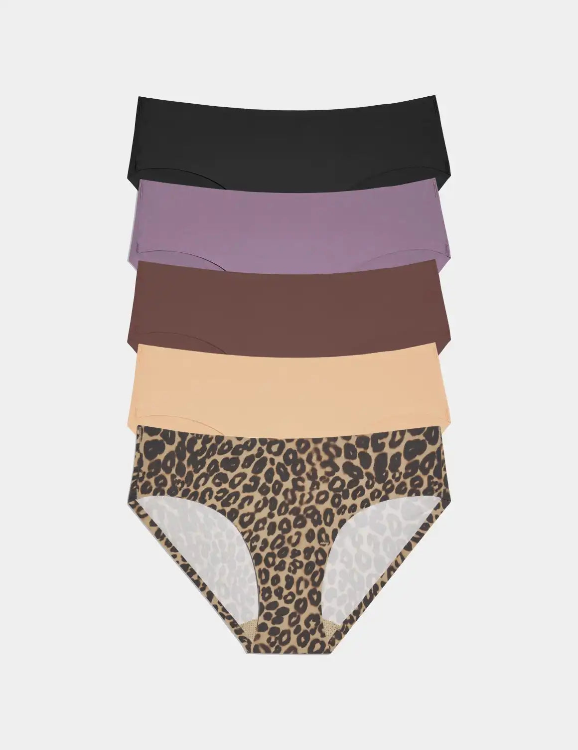 Essential No-Show Bikini 5-Pack - Last Call