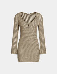 Cotton Knit Dress