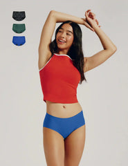 Teen Leakproof UltraThin No-Show Boyshort 3-Pack - Last Call