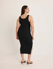 SculptRib™ Cotton Tank Dress