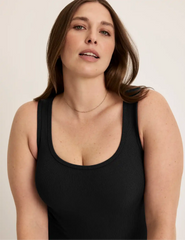 SculptRib™ Cotton Tank Dress
