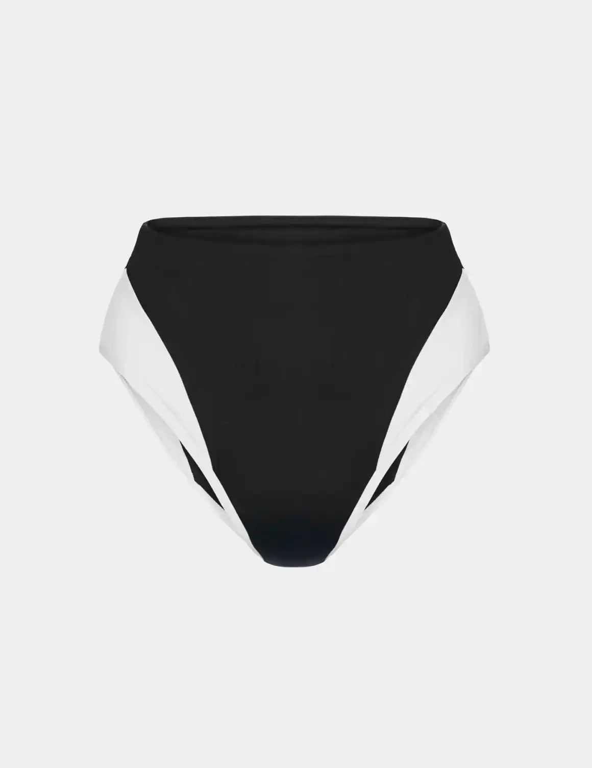 Leakproof High Rise Bikini Swim Bottom - Color Block