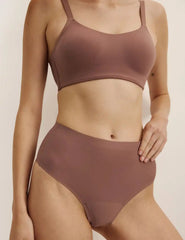 Light Leakproof No-Show High Rise Thong - Last Call