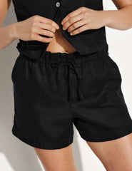 Linen Poolside Short