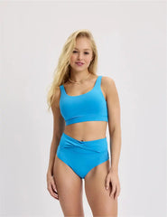 Teen Period Swim Twist High Rise Bikini Bottom - Last Call