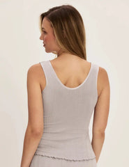 Pointelle Lace Tank