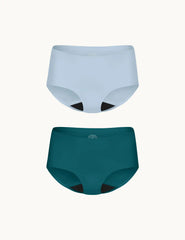 Teen Super Leakproof® No-Show Boyshort 2-Pack - Last Call