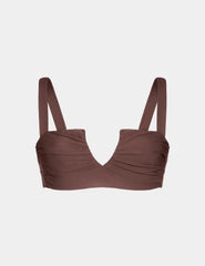 Sculpt Ruched Bikini Top
