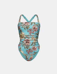 Sculpt Ruched One Piece Swimsuit