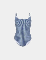 Seersucker Sculpt Classic One Piece Swimsuit